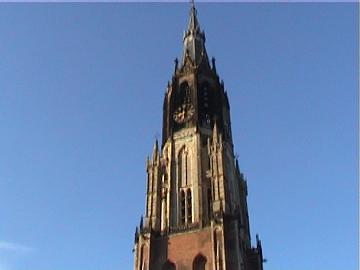 Toren van de Nieuwe Kerk te Delft (foto: K.G. Skaug)